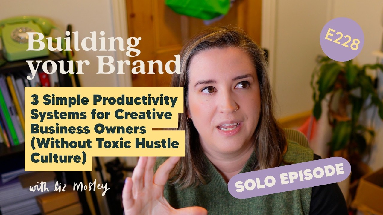 3 Productivity Hacks for Creative Entrepreneurs (No Hustle Culture Required)