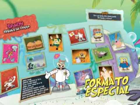 Álbum de Figurinhas Bob Esponja