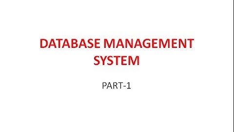 DBMS part-1! IBPS&SBI IT Officer
