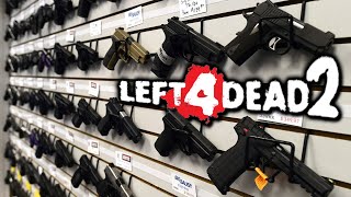 BEST PLACE TO SURVIVE ZOMBIES...A GUNSHOP! Left 4 Dead 2 The Last Stand DLC Map