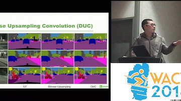 WACV18: Understanding Convolution for Semantic Segmentation