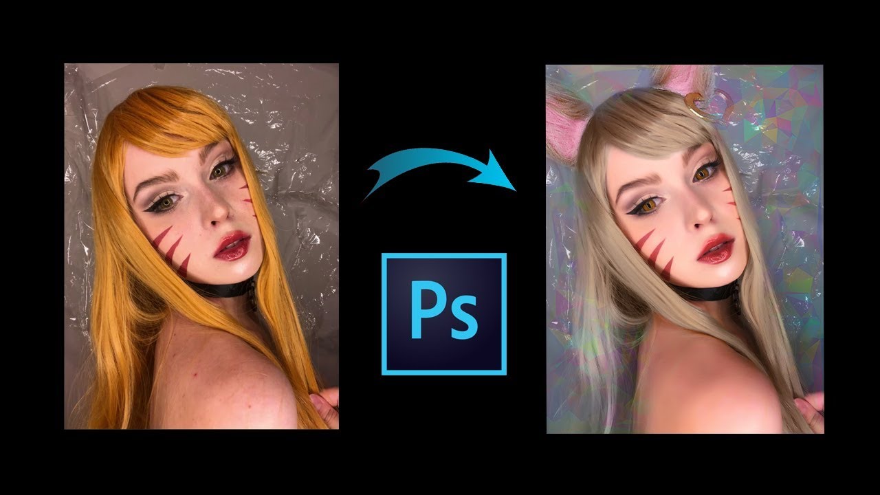 ✧KDA Ahri League of Legends Cosplay Photo Retouch✧