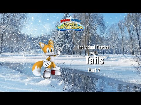 Mario & Sonic at the Olympic Winter Games Festival Mode Individual (Tails) Part 7