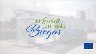 Så tankar du biogas