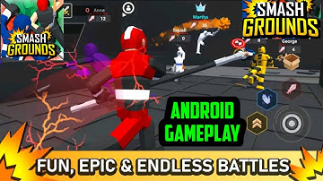 Smash Grounds.io: Epic Ragdoll Battle | Android Gameplay | new on play store | walkthrough |