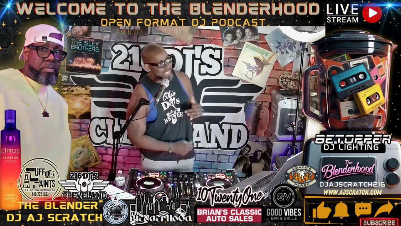 DJ AJ SCRATCH / DJ ZOLO - THE BLENDERHOOD - 12/16/25