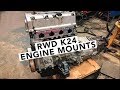 Fabricating K-Swap S14 Engine Mounts - Honda K-Swap 240SX