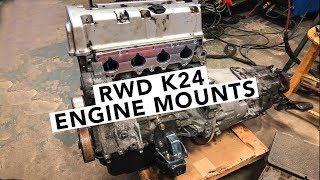 Fabricating K-Swap S14 Engine Mounts - Honda K-Swap 240SX