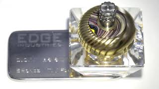 Edge Industries Bronzetitaniumfordite Spinning Top Vvarping At High Rpms