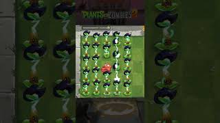 PvZ 2 - Plants Vs Zombies 2 - 24 Plants Level 1 Power up Vs 50 Octopus Zombies #shorts #pvz2 #pvz