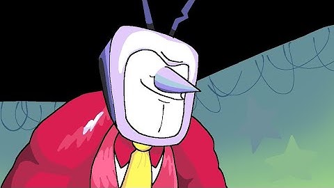 Tenna runs over spamton (Deltarune ch.5 leak 100% real)