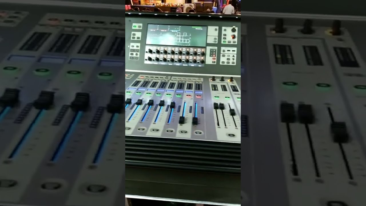 Digital Mixing Console Vi2000 The Easiest To Use Technology Audio