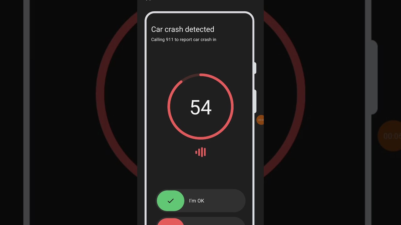 Google Pixel 6a car crash detection 