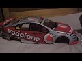 My Test : clear &quot;Noname&quot; 1:10 RC Clear Lexan Body Holden Commodore Vodafone 200mm 2010 style
