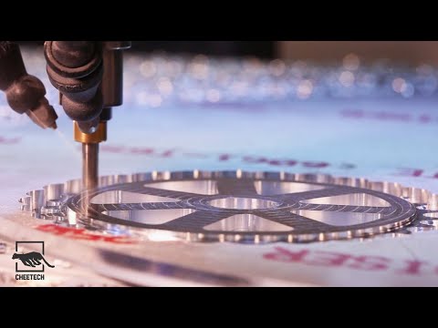 Fastest Metal Working Machines - Modern CNC Lathe Machine Working