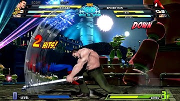 Marvel vs. Capcom 3 Arthur Glitch ( MUST SEE )