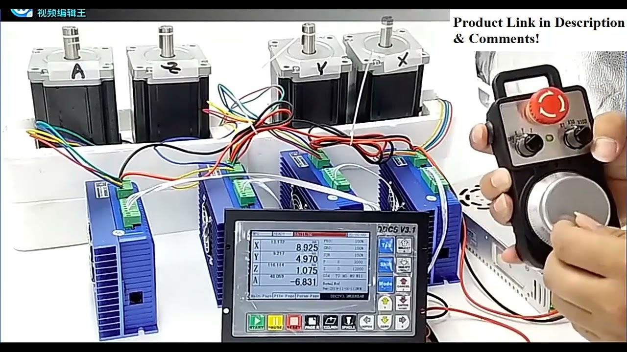 DDCSV3.1 Offline CNC Motion Controller – Standalone 3/4-Axis USB Controller Interface