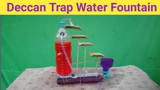 How To Make Deccan Trap Water Fountain #Ramcharan110