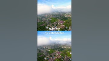 DJI AVATA Footage | Compare between gyroflow and no stabilization