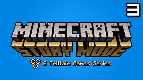 Minecraft Story Mode Let’s Play: Episode 1 Part 3 - INTO THE NETHER