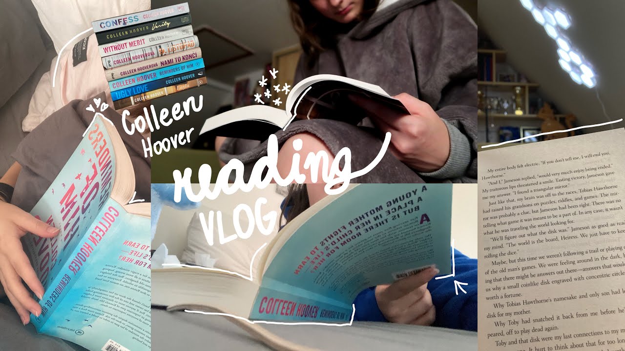 [vlog] čtu a hodnotím knížky od Colleen Hoover, abyste vy nemuseli
