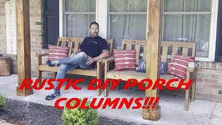 RUSTIC DIY PORCH COLUMNS!!! by Science Monkey 774 views 9 months ago 20 minutes