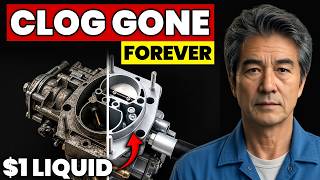 This $1 Liquid KILLS Any Carburetor Clog FOREVER  Mechanics Want It GONE
