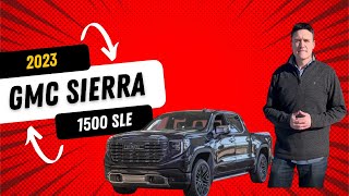 2023 GMC Sierra 1500 SLE ins and outs