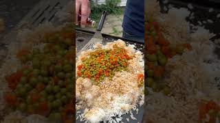 Quick & Easy Chicken & Shrimp Fried Rice on the Flattop Griddle | Let’s Go!