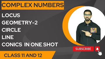 Complex numbers: Locus and geometry| Jee mains and advance| #oneshot Lines circles hyperbola ellipse
