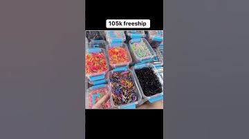 #105k [freeship] HỘP 4000 CHUN BUỘC TÓC CHO BÉ KÈM HỘP ĐỰNG MIX MÀU CTB346 - BECHIP
