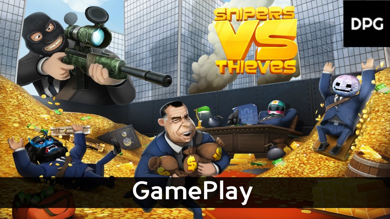 Snipers vs Thieves Gameplay [Android]