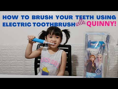 Reviewing My Electric Frozen Toothbrush From Tita Kevs || By Quinny's TV