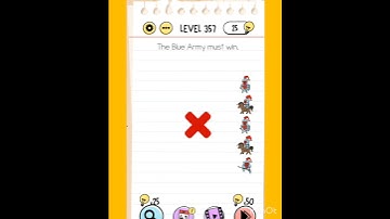 Brain test : Tricky Puzzle  Level 357