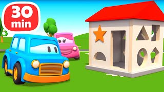 Car cartoons for kids & car cartoons full episodes. Cartoon cars for kids. Learn shapes & numbers