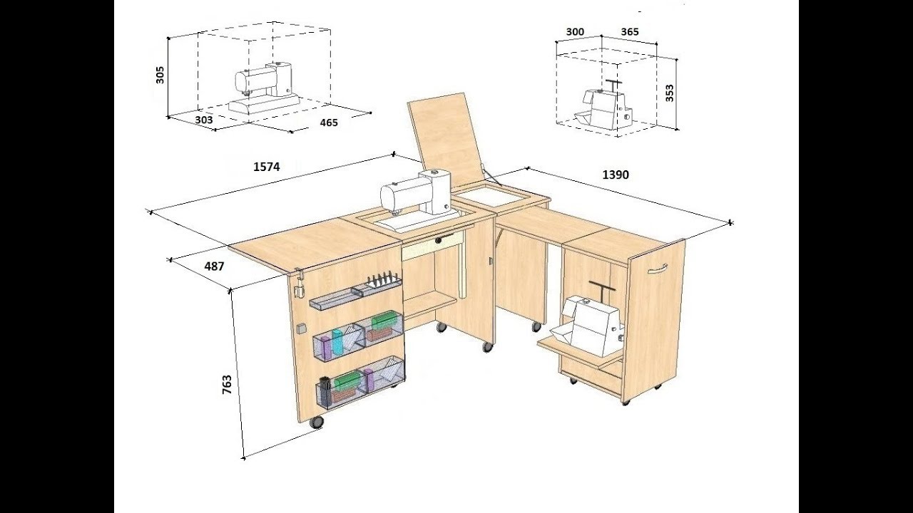 Столы для швейных машин