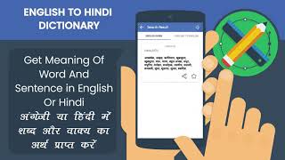 English To Hindi Dictionary and Translator App Promo Video screenshot 5