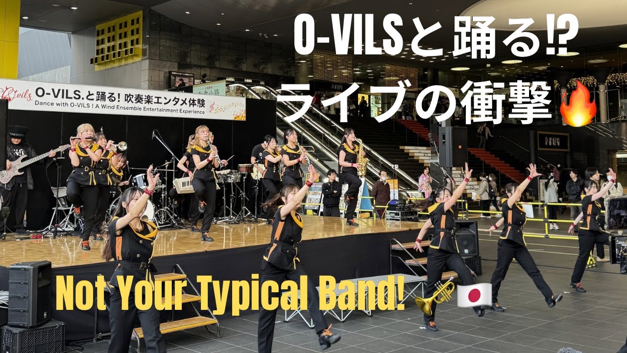 💃 O-VILS.と踊る!? 🎺 | Japan’s Wild Wind Show 🔥