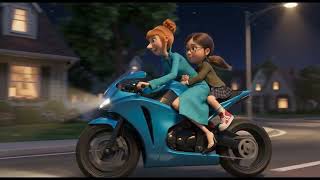 Gemini Omni Flash - Lucy & Margo Going for a Ride on Motorcycle and Go Home | AI screenshot 5