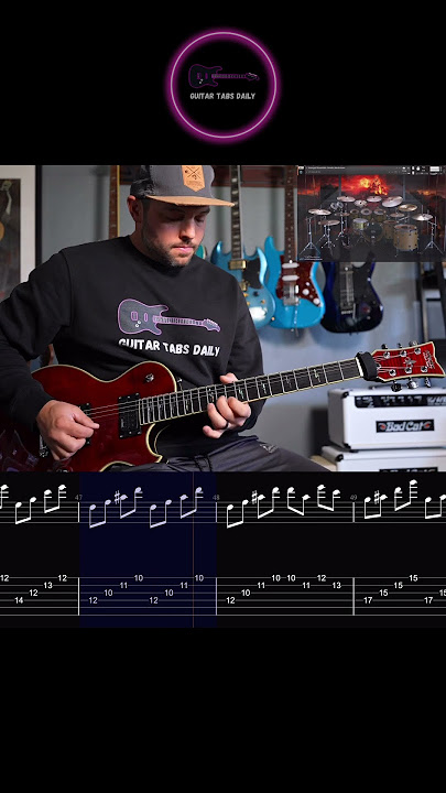 The Beast and The Harlot Guitar Tab (Schecter Solo II Supreme) #guitar #guitarist #guitarcover