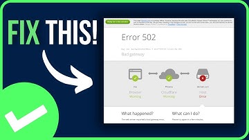 [FIXED] BAD GATEWAY ERROR CODE 502 | How to Fix Error Code 502 Bad Gateway (New Method)
