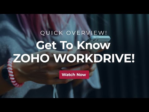 Zoho WorkDrive - Cloud storage for your files