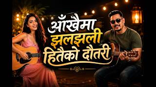 आँखैमा झलझली - Aakhai Ma Jhalajhali | Soft Pop Cover | Ai Cover screenshot 3