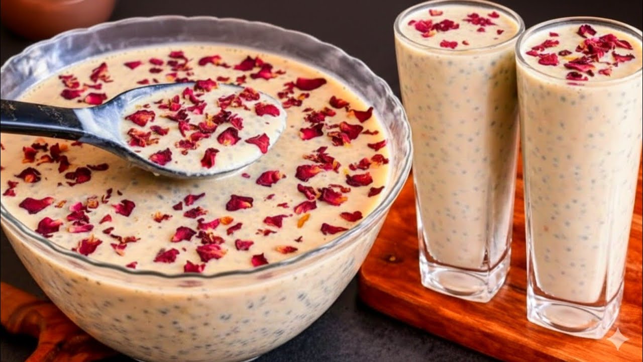 Ramadan Special Drink Recipe  / Creamy Healthy Drinks For Iftar / Summer Special Drinks Recipe 