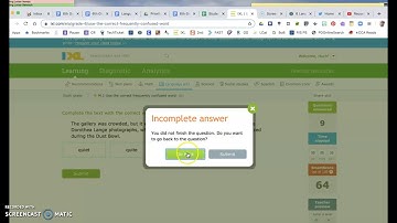 IXL M.1 Correcting Frequently Confused Words