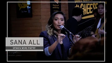 SANA ALL - Live Spoken Word Poetry Performance // Beverly Cumla