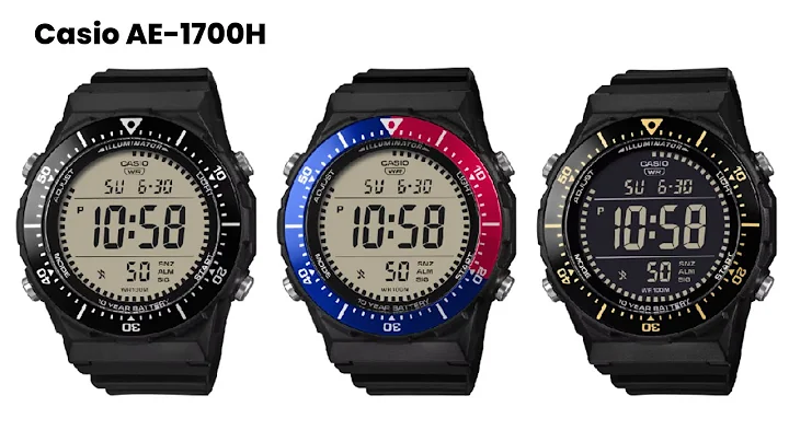 Casio AE-1700H - Available In US