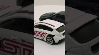 ホットウィールHot Wheels ベーシックカー スバル WRX STI 並べてみた #hotwheels #ホットウィール #スバル #WRX