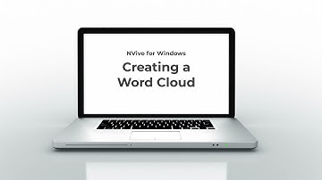 Creating a word cloud (NVivo for Windows)