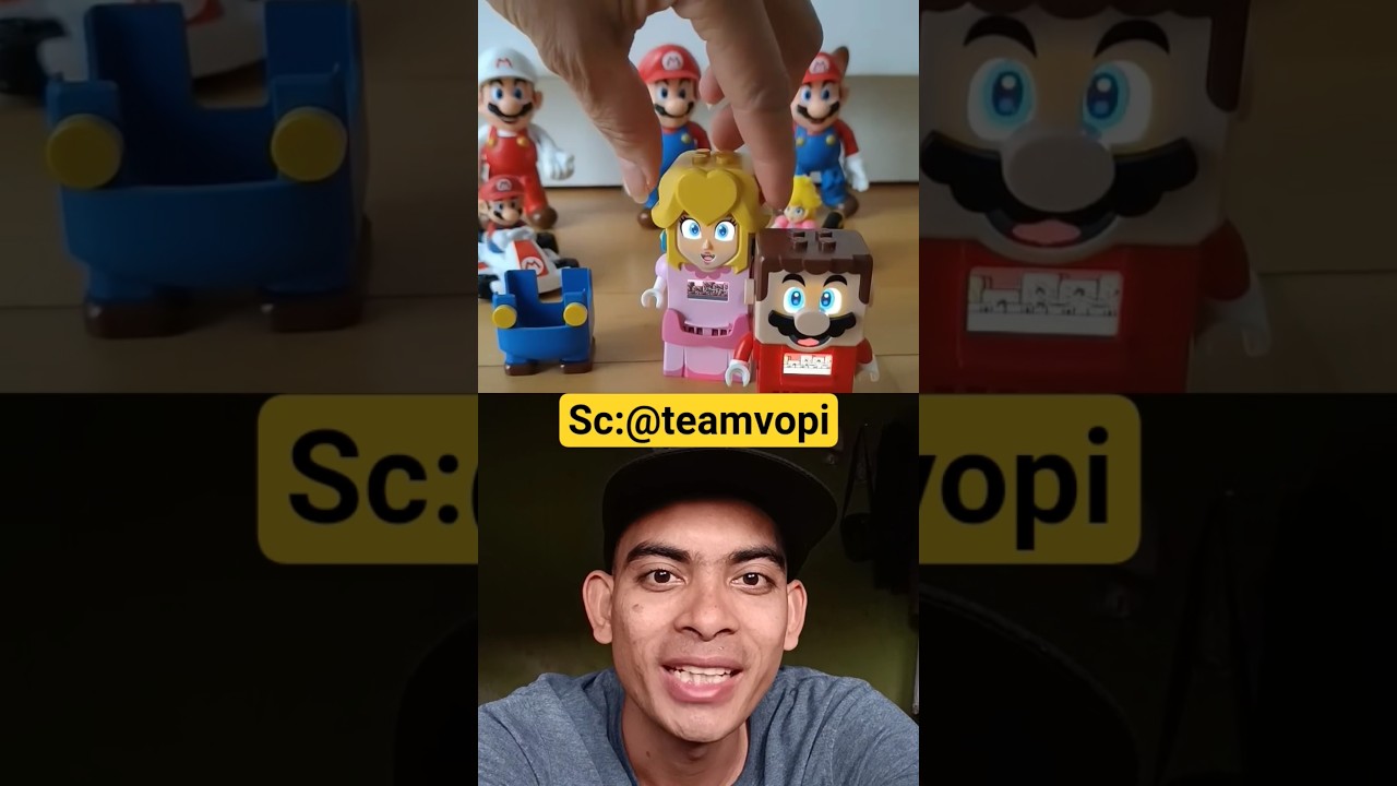 Mario tukar seragam warna pink #mario #shorts